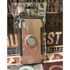 New Rose Gold Ring iPhone X Case Holder